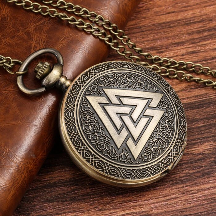 reloj de bolsillo valknut