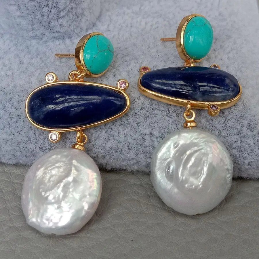 Pendientes Egipcios Marinos