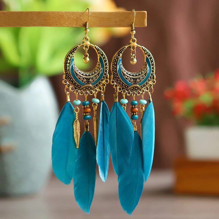 Pendientes Pluma de Maat