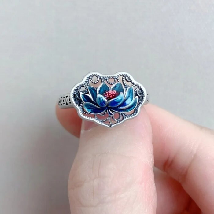 Anillo Egipcio Flor del Nilo