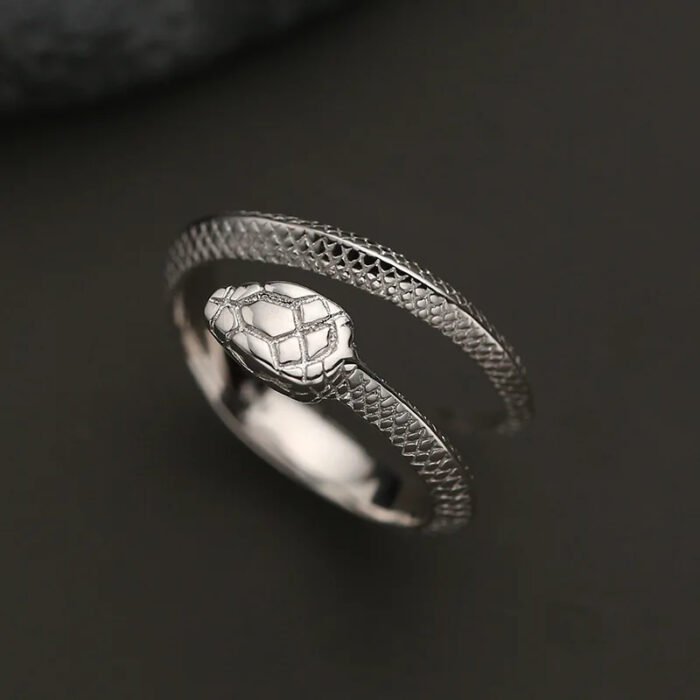 Anillo Egipcio Cobra Rizada