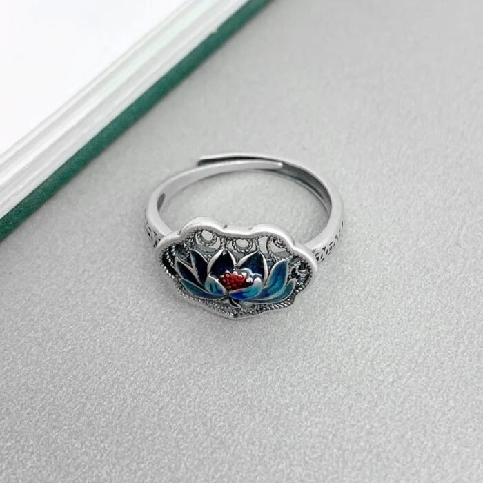 Anillo Egipcio Flor del Nilo