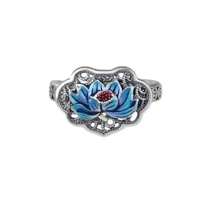 Anillo Egipcio Flor del Nilo