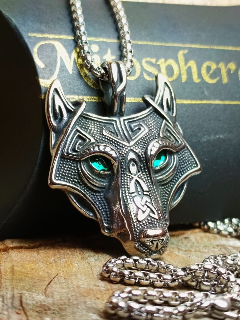 colgante lobo fenrir