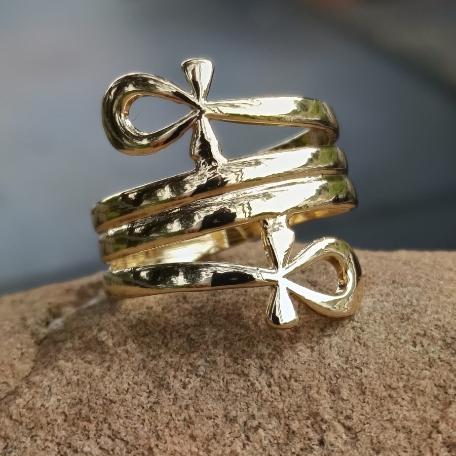 mercado egipcio anillo del ankh