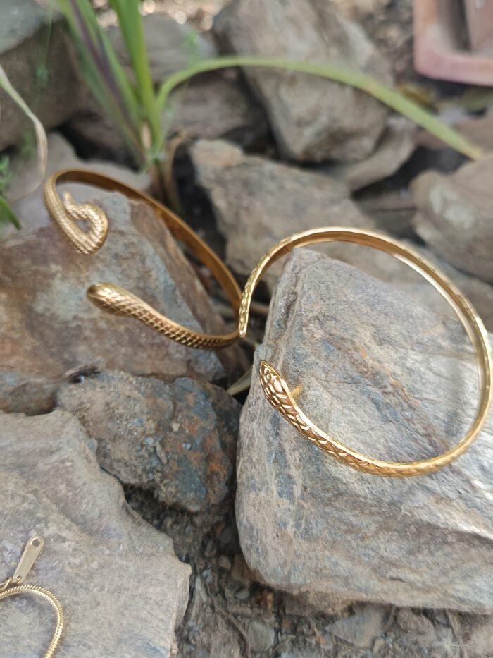 mercado egipcio brazalete serpiente real