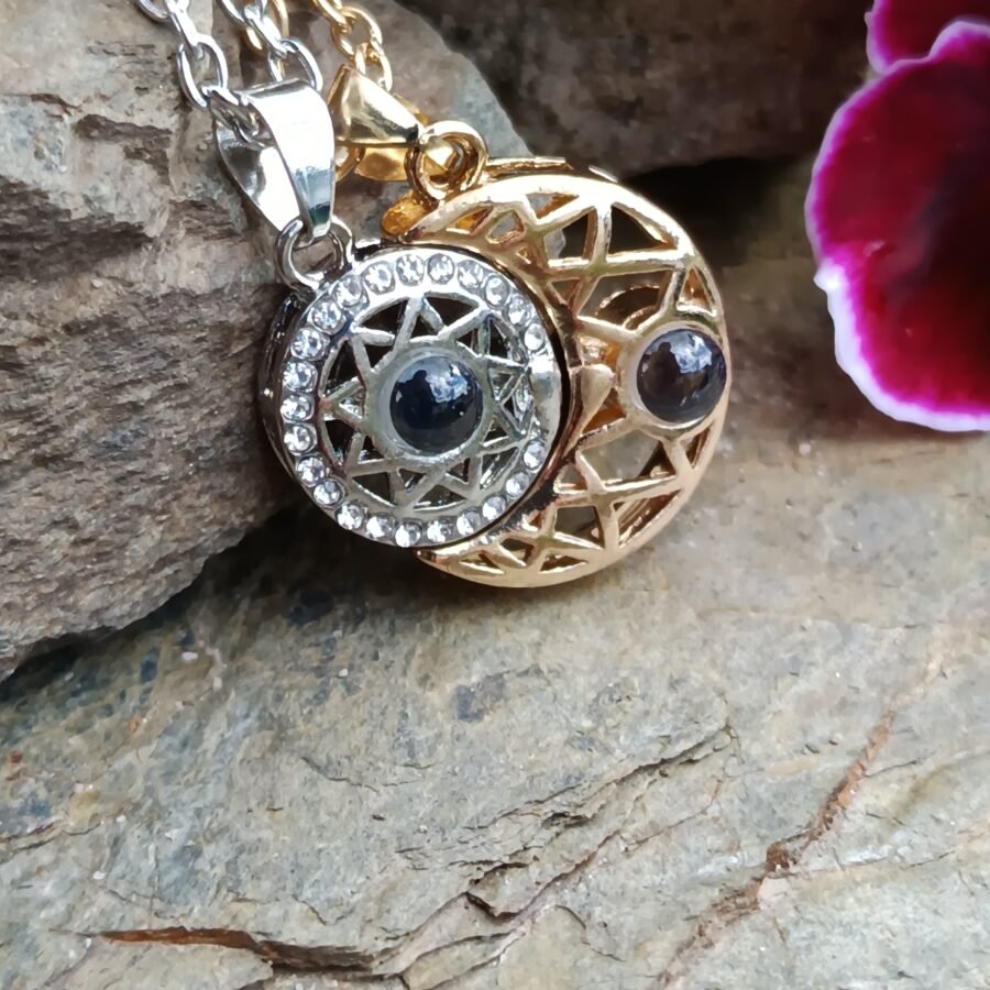 colgante sol y luna